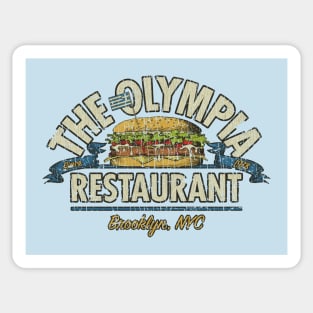 The Olympia Restaurant 1978 Sticker